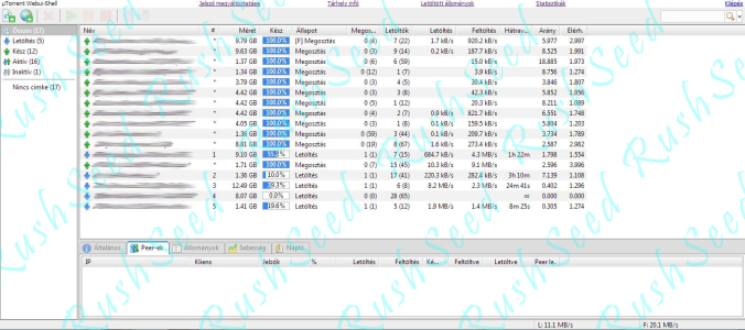 Letöltés: 11,1 MB/s | Feltöltés: 20,1 MB/s